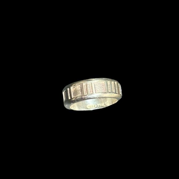 Tiffany & Co. Atlas Ring Sterling Silver 925 Width 6mm (1/4 in) Size 5 - Picture 4 of 10